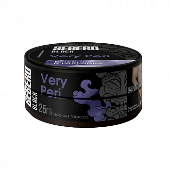Табак Sebero Black, 25гр "Very Peri / Ежевика и голубика"