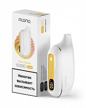 ОЭСДН Plonq MAX 6000 "Манго-персик" 20мг