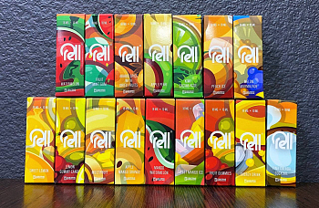 Жидкость для ЭСДН RELL ORANGE SALT "Lemon gummy candy" 10мл 18мг.